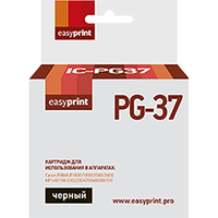 Картридж easyprint IC PG37 (аналог Canon PG-37 Black)