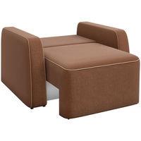 Кресло-кровать Mebelico Гермес 59353 (рогожка, коричневый)