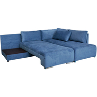 Угловой диван Домовой Визит-8 17В8-3 (угловой, синий)