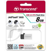 USB Flash Transcend JetFlash 380S 8GB Silver (TS8GJF380S)