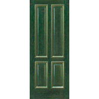 Межкомнатная дверь Халес Плимут Зелёный Глухое