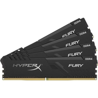 Оперативная память HyperX Fury 4x8GB DDR4 PC4-28800 HX436C17FB3K4/32