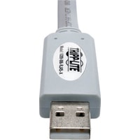Кабель Tripp Lite USB-A - RJ45 U209-006-RJ45-X (1.8 м, серый)