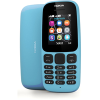 Кнопочный телефон Nokia 105 (2017) (синий)