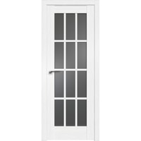 Межкомнатная дверь ProfilDoors 102X 80x200 (пекан белый/стекло графит)