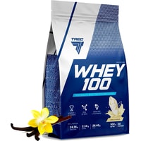 Протеин сывороточный (концентрат) Trec Nutrition Whey 100 (900 г, ваниль)