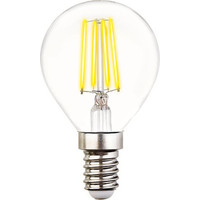 Светодиодная лампочка Ambrella Filament LED G45-F 6W E14 4200K (60W) 204215