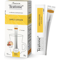 Фруктовый чай Teatone Apple Ginger - Яблоко Имбирь 15 стиков