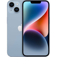 Смартфон Apple iPhone 14 128GB Восстановленный by Breezy, грейд C (синий)