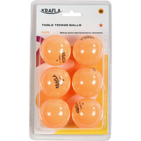 Мяч для настольного тенниса Krafla KFL-AQB-OR600 (6 шт)