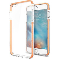 Чехол для телефона Spigen Ultra Hybrid Tech для iPhone 6/6S (Crystal Orange) [SGP11602]