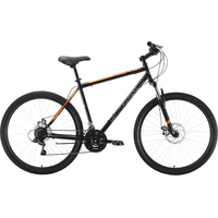Велосипед Stark Outpost 27.1 D Steel р.20 2022 (черный/оранжевый)