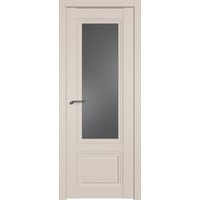 Межкомнатная дверь ProfilDoors 2.103U L 60x200 (санд, стекло графит)