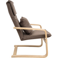Интерьерное кресло Calviano Soft 1 (коричневый) в Солигорске