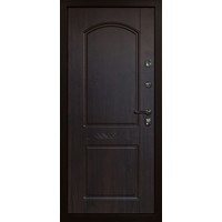 Металлическая дверь Стальная Линия Милано для квартиры 100 (тик с черной патиной)