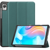 Чехол для планшета JFK Smart Case для Realme Pad Mini (темно-зеленый)