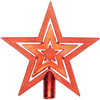 Елочная верхушка Neon-Night Звезда 20 см 501-005 (красный)