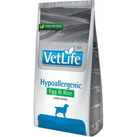 Сухой корм для собак Farmina Vet Life Hypoallergenic Egg&Rice Dog (для снижения пищевой аллергии) 12 кг