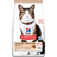 Сухой корм для кошек Hill's Science Plan Culinary Creations для взрослых кошек, с лососем и морковью 1.5 кг