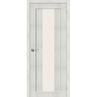 Межкомнатная дверь el'Porta Порта-25 alu 90x200 (Bianco Veralinga Magic Fog)