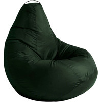 Кресло-мешок Kreslomeshki Груша Ekonom XL EG-110x80-Z (темно-зеленый)