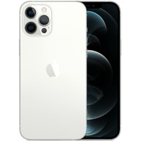 Смартфон Apple iPhone 12 Pro Max Dual SIM 128GB (серебристый)