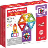 Магнитный конструктор Magformers 715014-Д Basic Plus Set - Девочка