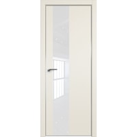 Межкомнатная дверь ProfilDoors 5E 80x200 (магнолия сатинат/стекло лак классик)