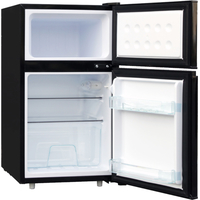 Холодильник Tesler RCT-100 (черный)