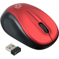 Мышь Oklick 665MW (черный/красный)