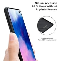 Чехол для телефона Pitaka MagEZ для Samsung Galaxy S10e (twill, черный/серый)