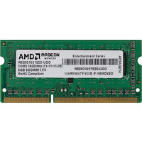 Оперативная память AMD Radeon Entertainment 8GB DDR3 SO-DIMM (R538G1601S2S-UGO)
