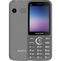 Кнопочный телефон Maxvi K32 (серый)