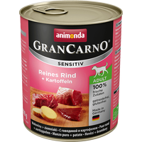 Консервированный корм для собак Animonda GranCarno Sensitiv Adult pure beef + potatoes 0.4 кг