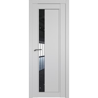 Межкомнатная дверь ProfilDoors 2.71U L 60x200 (манхэттен/стекло дождь черный)