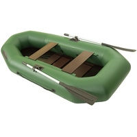 Гребная лодка Лоцман Профи 240 РС (зеленый)