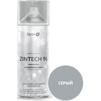 Грунт-эмаль Elcon Zintech 96 для холодного цинкования 0.52 л (аэрозоль, серый)