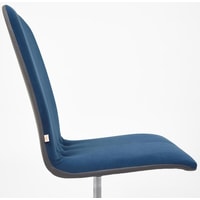 Кресло TetChair Rio (флок, синий/серый)