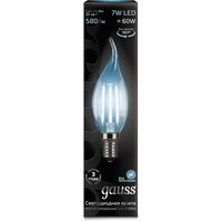 Светодиодная лампочка Gauss LED Filament Candle tailed E14 7 Вт 4100 К 104801207