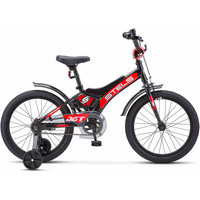 Детский велосипед Stels Jet 16 Z010 2023 (черный/красный)