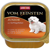 Консервированный корм для собак Animonda Vom Feinsten Junior with poultry liver 0.15 кг