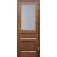 Межкомнатная дверь Vi Lario Венеция м. ДО 60x200 (бренди, мателюкс матовое с фрезеровкой)