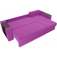 Угловой диван Лига диванов Эридан 102093 (фиолетовый)