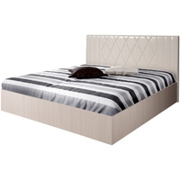 Кровать МебельПарк Аврора 6 200x120 (кремовый)