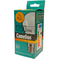 Светодиодная лампочка Camelion Е27 15Вт 3000K A65 15071