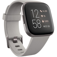 Умные часы Fitbit Versa 2 (серый/серый алюминий)
