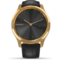 Гибридные умные часы Garmin Vivomove Luxe (золотистый/черный)