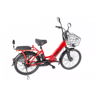 Электровелосипед Eltreco Intro Cruise 2023 (красный)