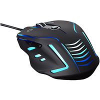 Игровая мышь Oklick 735G interceptor Gaming Optical Mouse Black/Blue (866473)