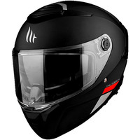 Мотошлем MT Helmets Thunder 4 SV Solid A1 Matt (L, черный)